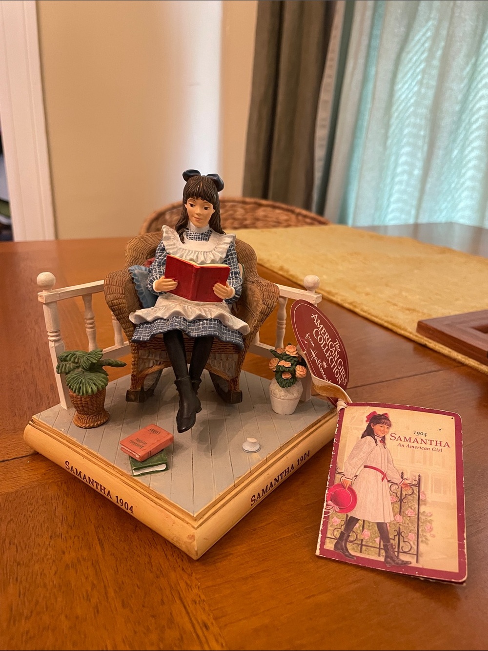 Samantha Handcrafted Bookend/Hallmark The American Collection 1904